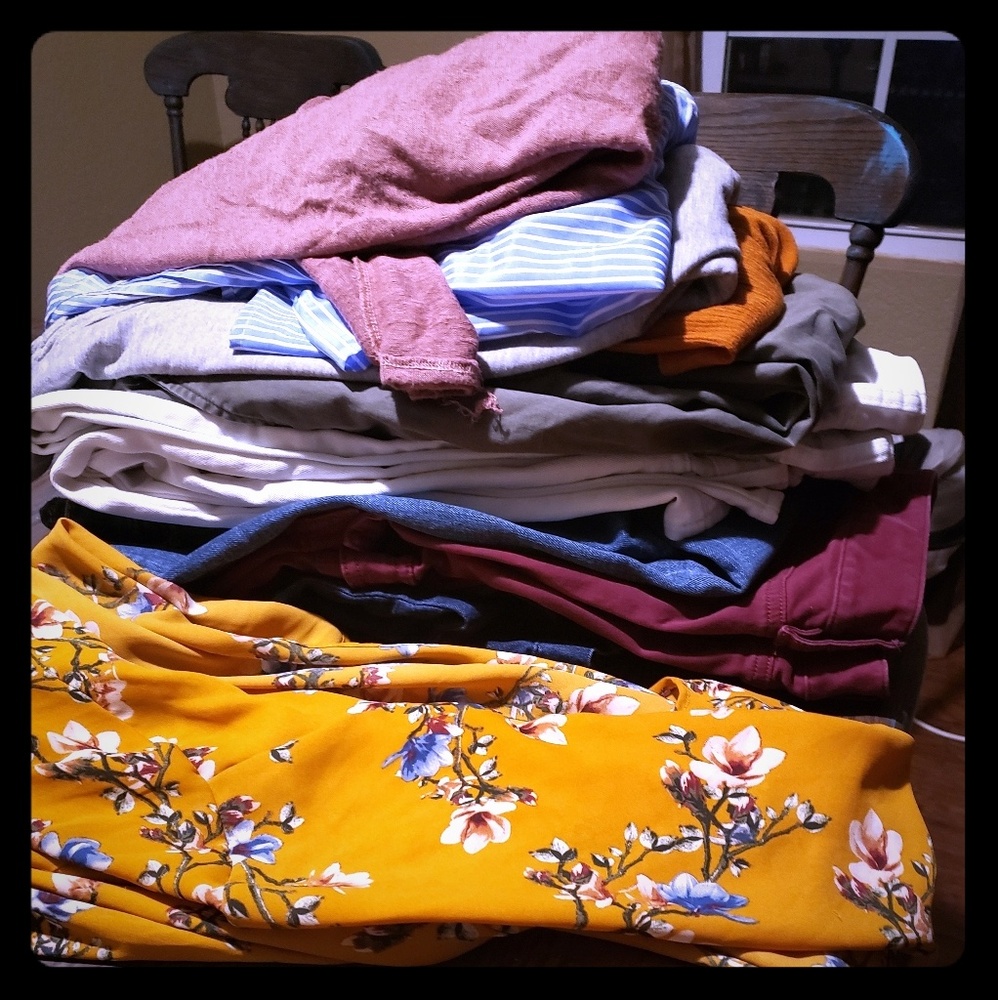 Bundle of clothes